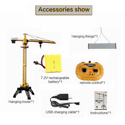 Mudsterz™ RC Mega Alloy Tower Crane